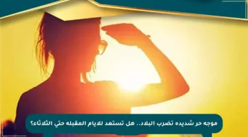 موجة حر شديدة تضرب البلاد.. هل تستعد للأيام المقبلة حتى الثلاثاء؟